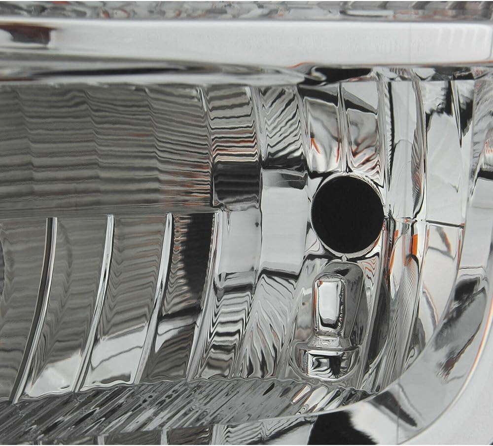 Headlight Left Driver Side Clear Lens Chrome Housing Extended for Truck Type for Ford for F150 /Lariat/for Limited/Platinum/for Raptor/SSV/XL/for XLT 18-20