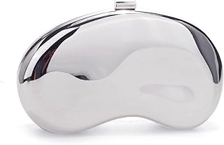 Tmore Clutch Purses for Women Evening Handbags with Chain Metallic Purse Cute Shell Purse Clutch Bag for Wedding Party Prom