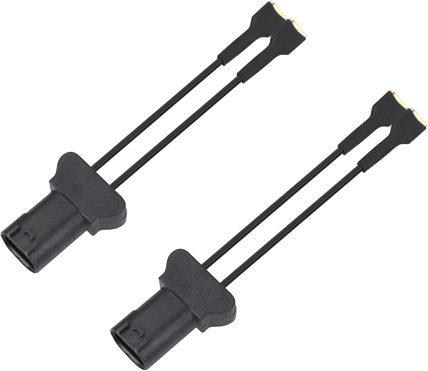 SEINECA 2pcs Car Horn Special Plug Compatible with BWM Horn Adapter Wiring Harness Cable Car Horn Converter Wiring.