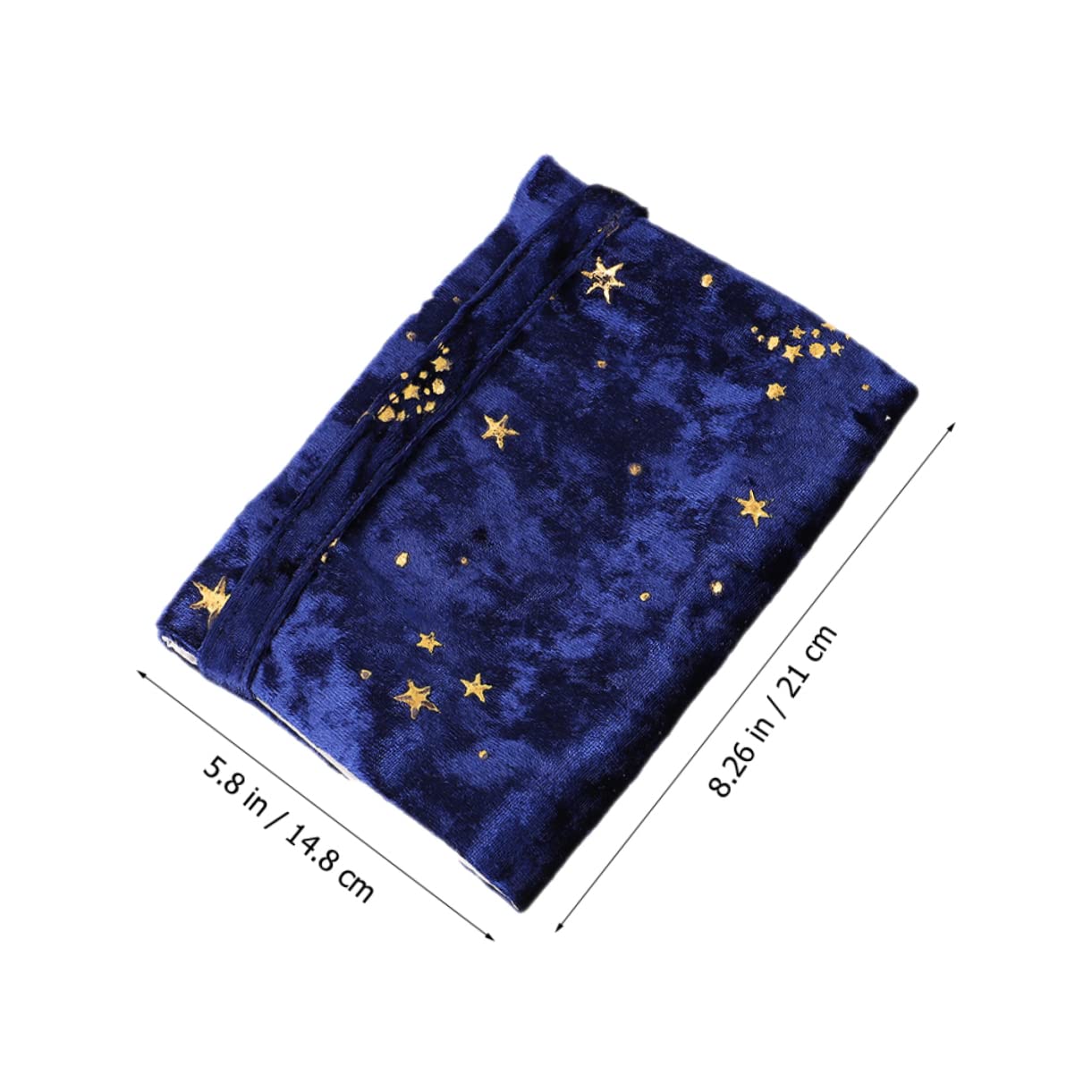 SHINEOFI 3pièces Housse De Tissu Réutilisable Décorative Pour Manuels Scolaires Et Albums Profond