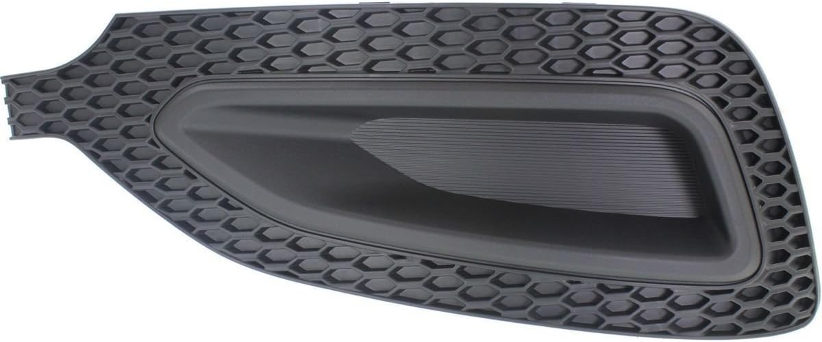 DAT AUTO PARTS Front Left Driver & Right Passenger Set of 2 Fog Light Cover Grille Molding Trim Replacement For 2013-2016 Hyundai Santa Fe Sport Black Textured Plastic HY1038116 HY1039116 865634Z000