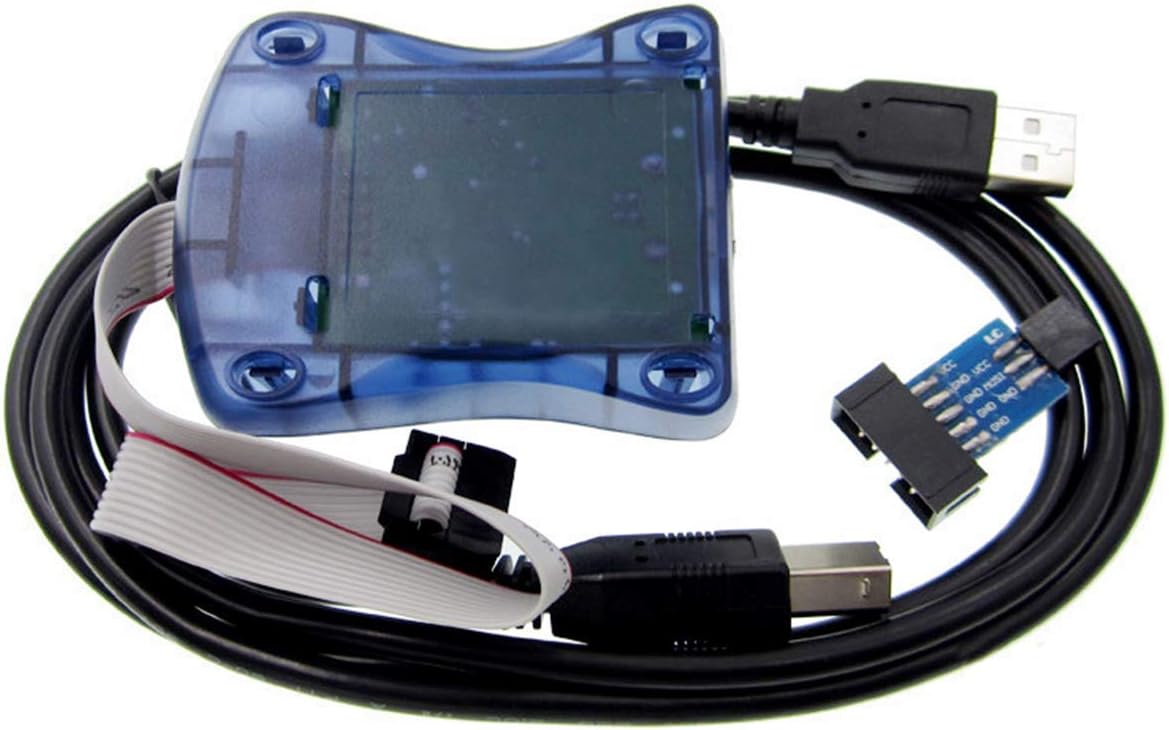 ARCELI Atmel BEI AVRISP mkii XPII AVR ISP mk2 USB AVRISP In System Programmer Supports AVR Studio 4 & 5 & 6 & 7