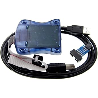 ARCELI Atmel BEI AVRISP mkii XPII AVR ISP mk2 USB AVRISP In System Programmer Supports AVR Studio 4 & 5 & 6 & 7