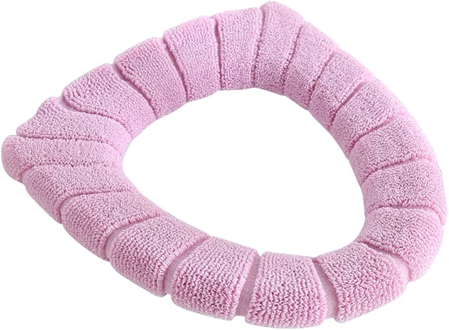Bathroom Accessories Cushion Toilet Seat Pad - Winter Warm Stretchable Cushion Toilet Seat Pads Covers Reusable Washable Mat Pad