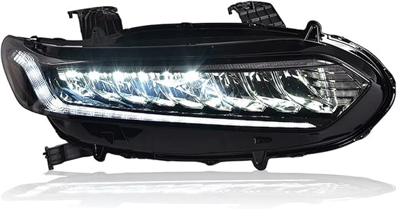Compatible For Accord Headlight Assembly 2018-2022 Modified Daytime Running Lights Water Turn Lights Far And Nea