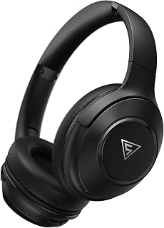 DOQAUS Kopfhörer Kabellose Bluetooth,70 Std.Akku,Schwarz
