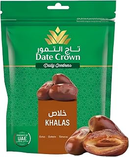 Tamaras Khalas Importadas De Dubai Date Crown Pacote 500g