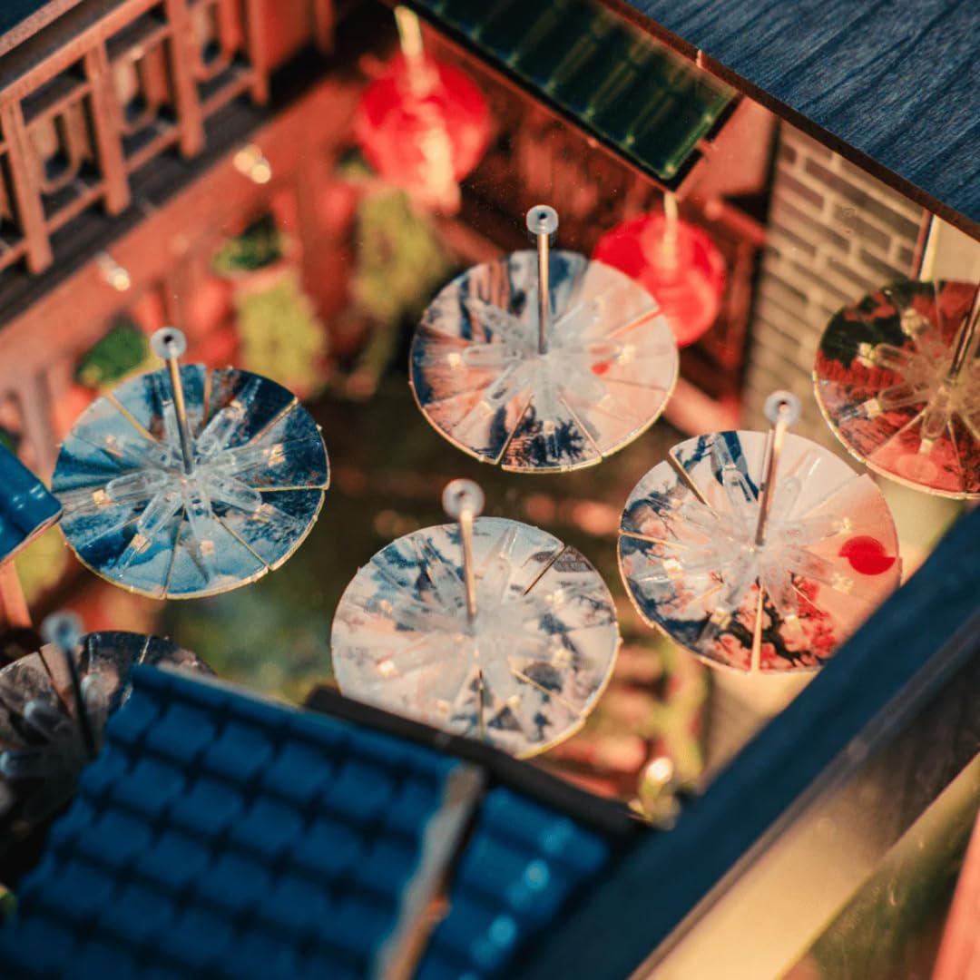 Anavrin Lijiang - Kit per angolo libro in legno 3D fai da te, per adulti, adolescenti e amanti dei libri, decorazione per libreria, regalo creativo per familiari, amici e anziani