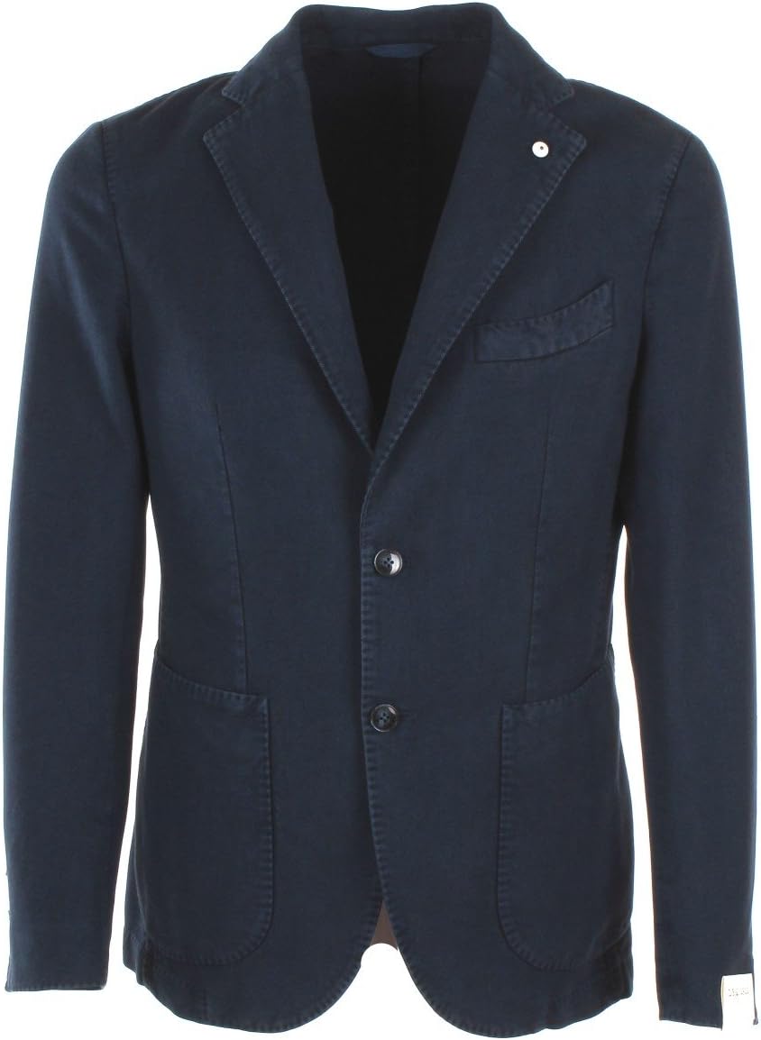 LBM 1911 SPORT Giacca Uomo 54 Blu 75013 2857 Autunno Inverno 2017/18