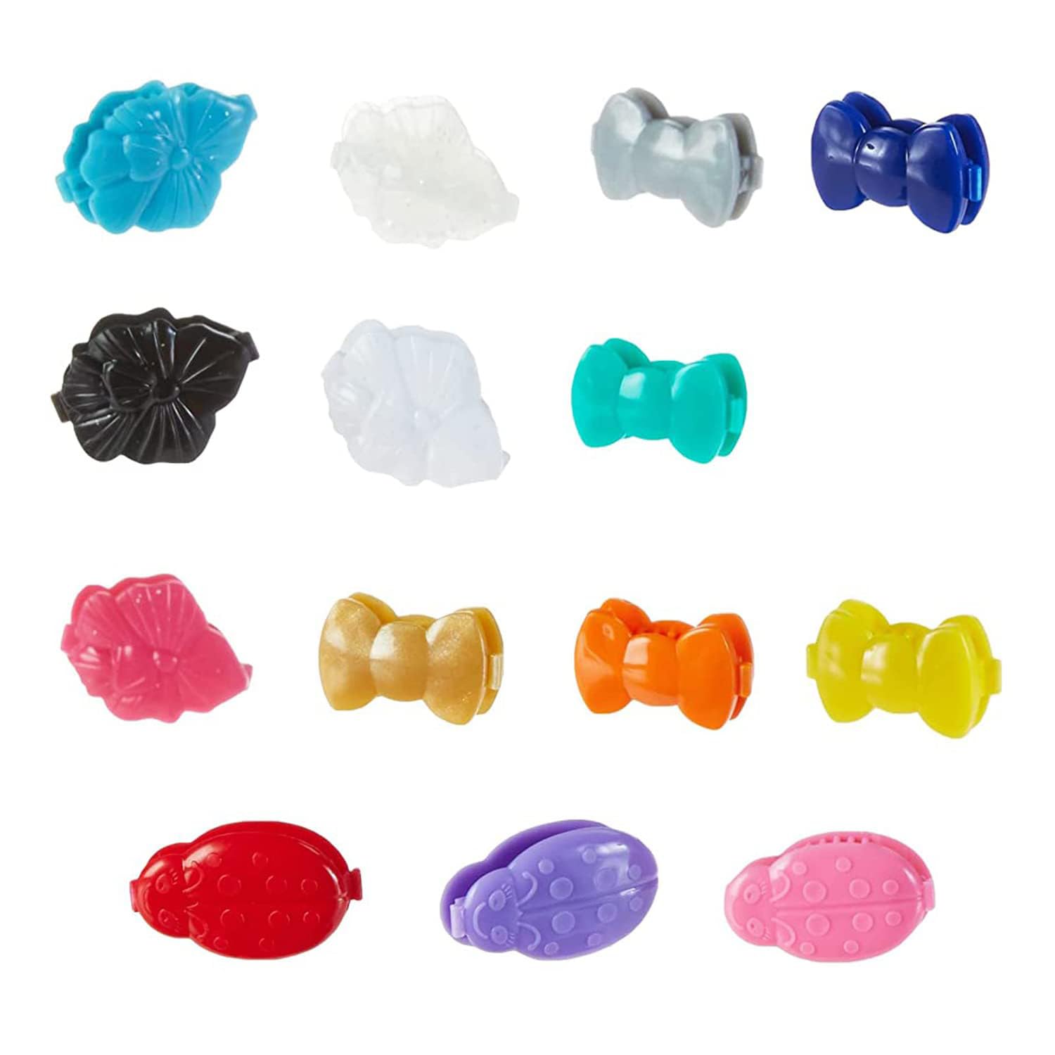 Confidence by GaBBY Goodwin - All GaBBY Bows Bundle - Non-Slip Barrettes – Bows that Stay in Place and Don't Slide Out – Double Sided Snap – 140 Pack – 14 Colors