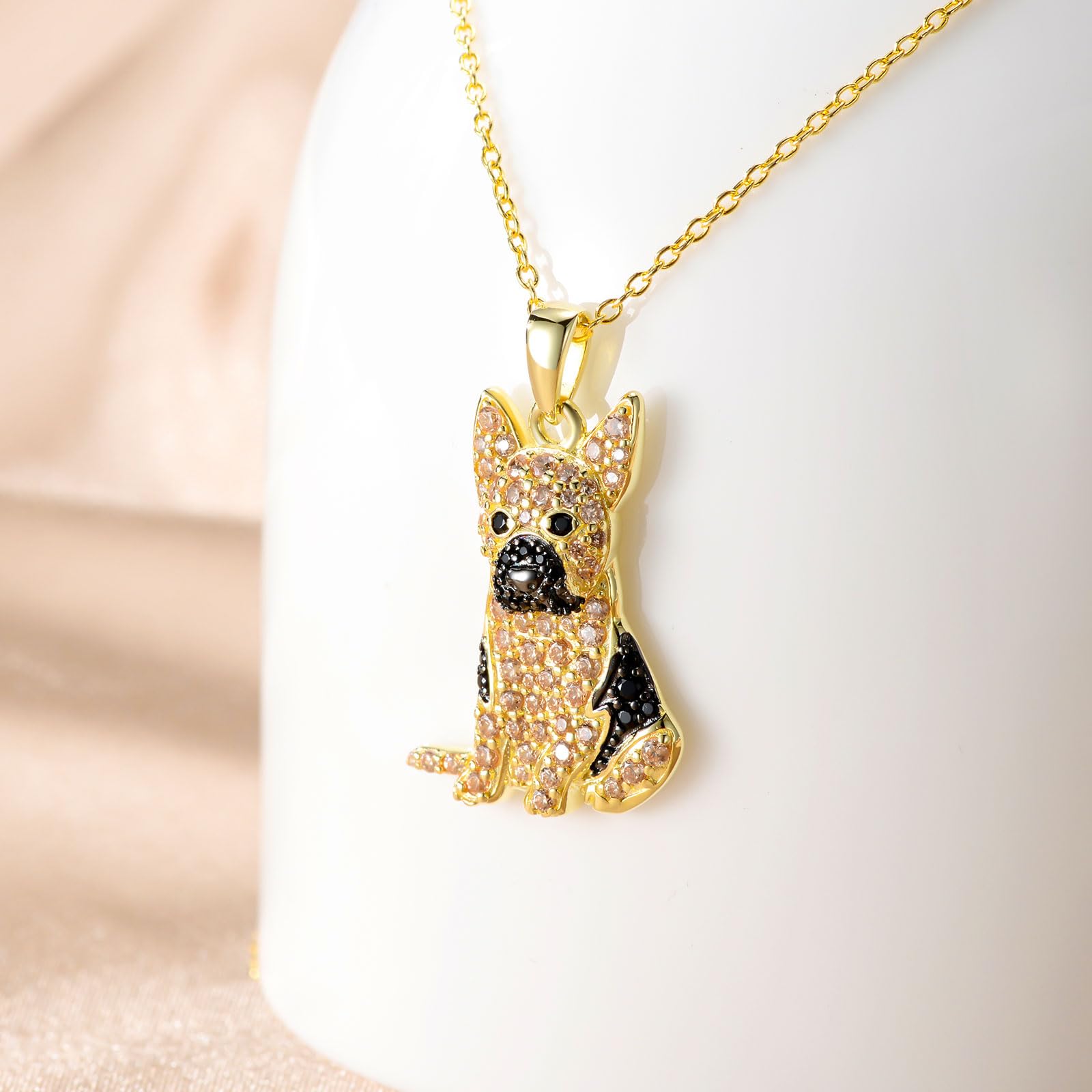 Dog Necklaces 24 Breeds of Dogs Necklaces S925 Sterling Silver Dog Pendant German Shepherd Dog Necklace for Women Girls gifts -UK - Image 2