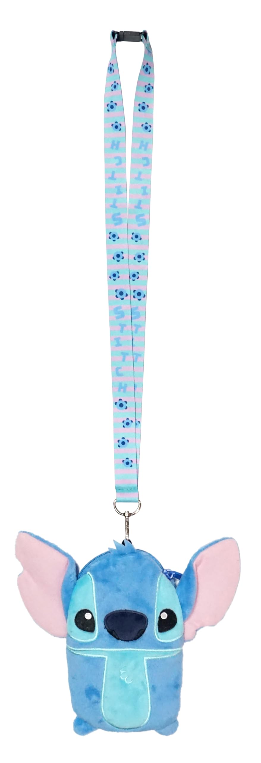 Stitch Deluxe Lanyard with Pouch Card Holder