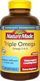 Triple Omega 3-6-9, 150 Softgels Value Size, Omega Supplement For Heart Health