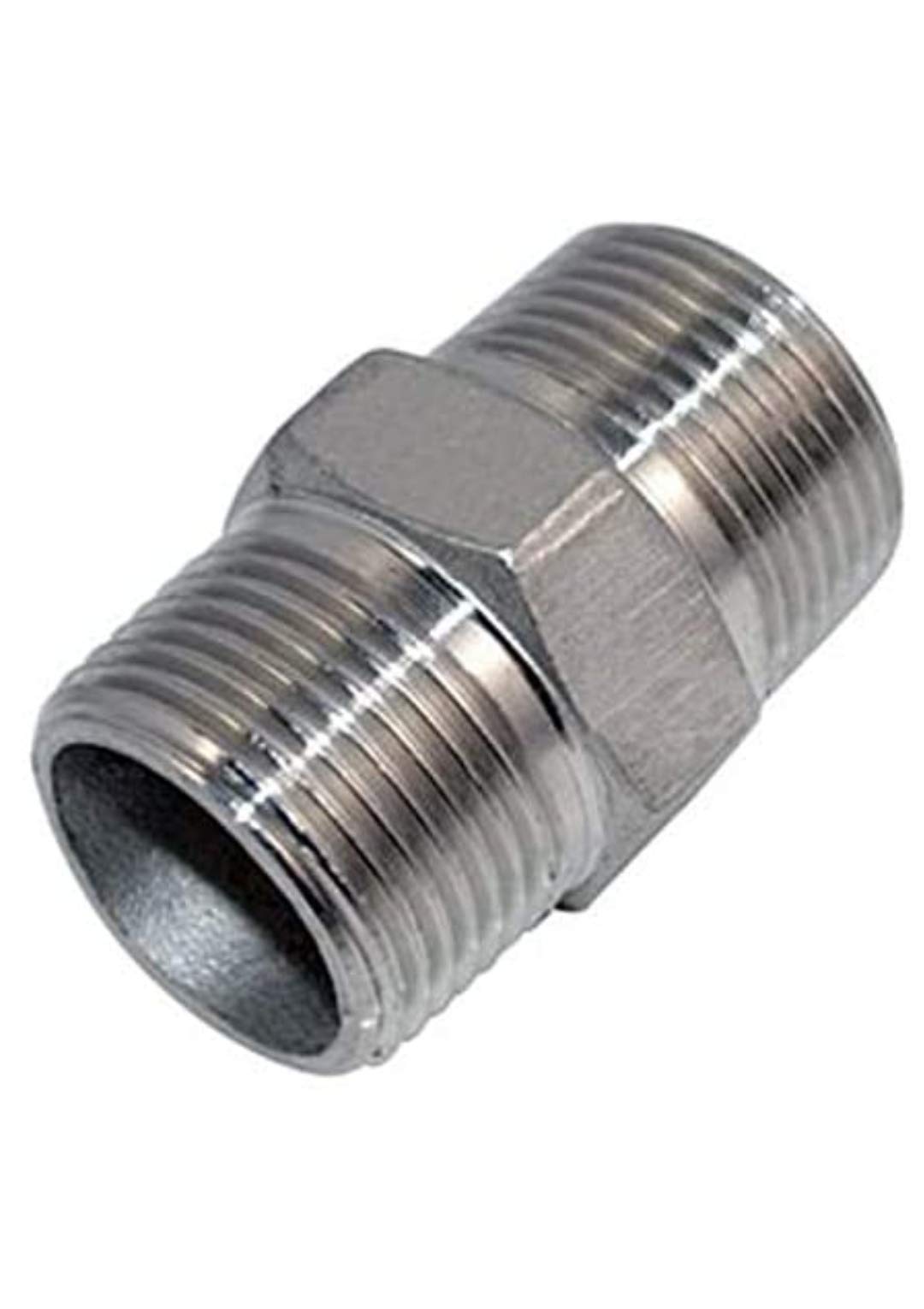 HPF MAKE IN INDIA 1/2 Inch to 1/2 Inch Male Threaded Brass Screwed Hex Nipple | Pipe Quick Connector | HEX NIPPLE EXTENSION 15MM (1) (B08CY7HYD7) Amazon Price History, Amazon Price Tracker
