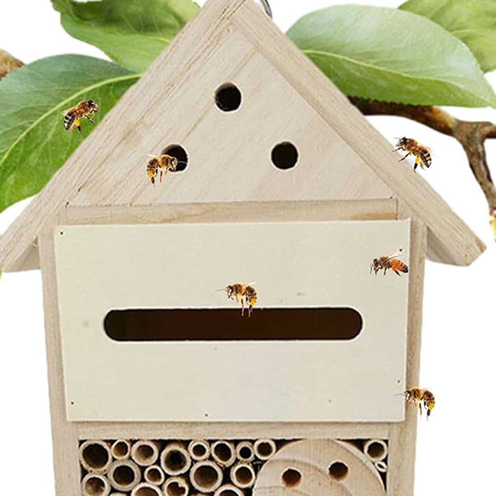 per Hotel per in Legno Alveare per Giardini Mattone per per Solitarie Casetta per Apicoltura per Prato