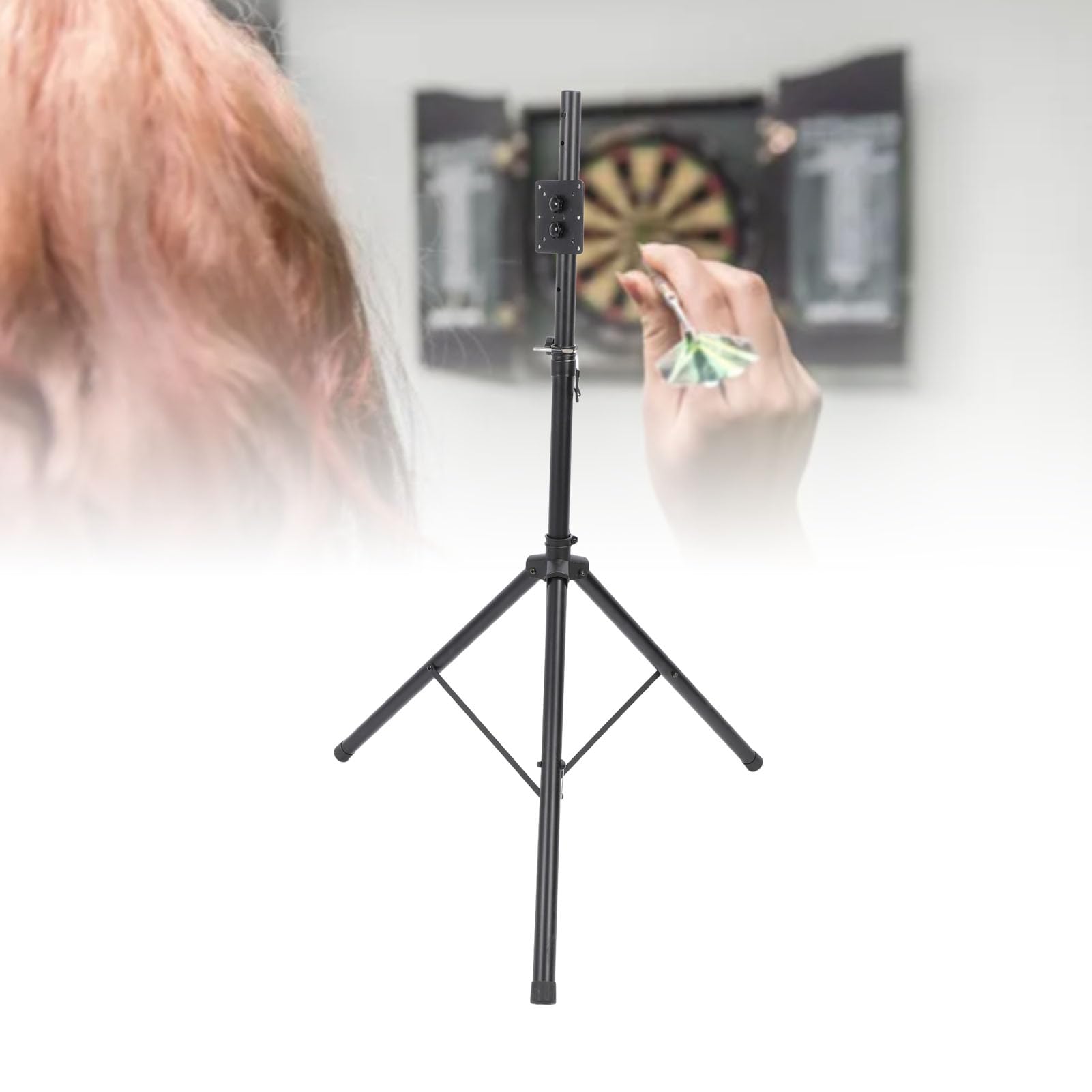 Dartboard-Ständer, hervorragende Stabilität, höhenverstellbar, für Heimspielzimmer