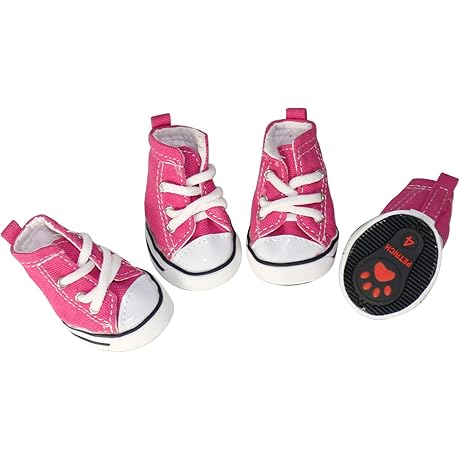 URBEST Pink Puppy Dog Shoes for Dainty Divas