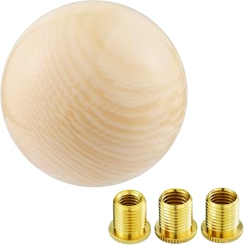 Ball Car Shifter Knob Polished Gear Lever Stick Shift Handle