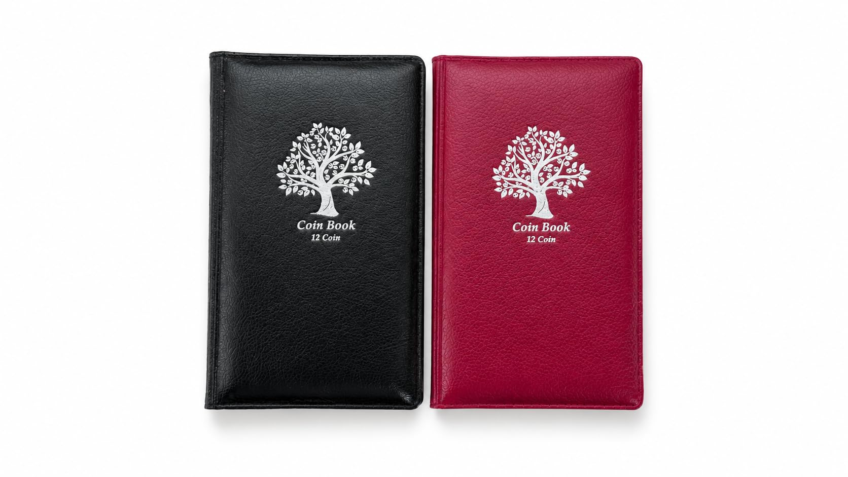 RCI Mini Coin Album – 12 Pocket (2x2 Size) Coin Holder Collection & Storage Book – Multicolor (Pack of 2)-picture-26