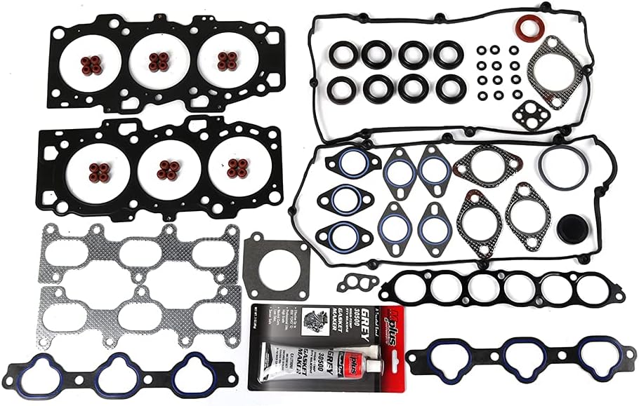 MOCA Head Gasket Set & Timing Belt Kit Compatible with 05-09 for Kia for Sportage & 05-09 for Hyundai Tucson & 04-06 for Hyundai Santa Fe & 04-06 for Kia Optima 2.7L