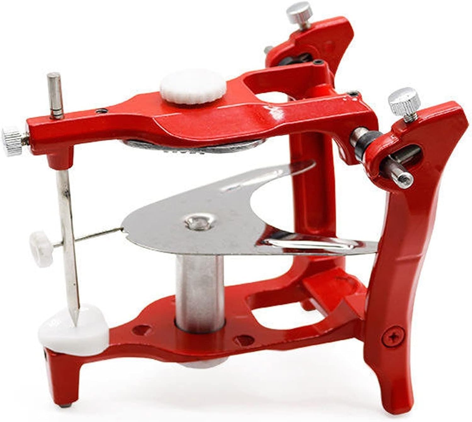 Articolatore Regolabile per Uso articolatore, articolatore Meccanico Regolabile, ganascia per Protesi dentaria Regolabile per odontotecnico, Strumenti per Attrezzature di Laboratorio