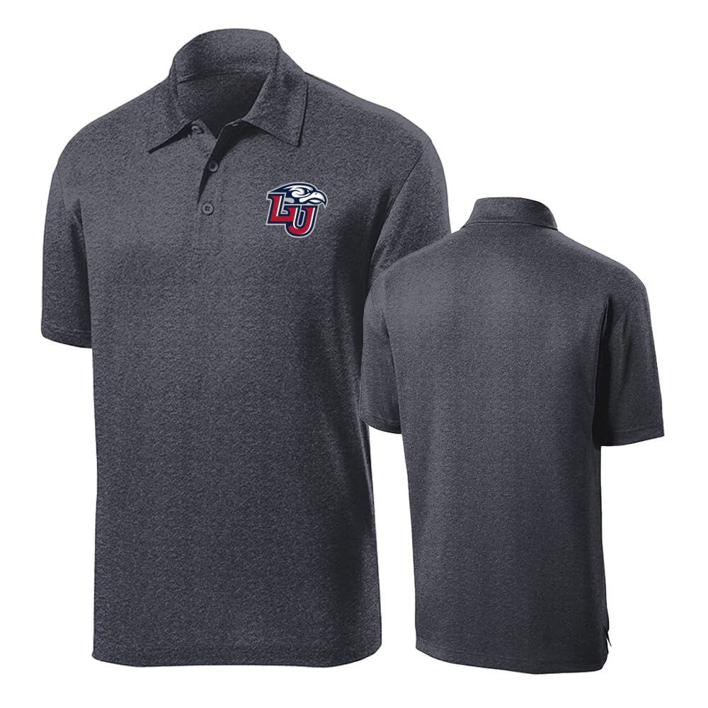 Polo de golf transpirable y ligero con absorción de humedad azul marino 8