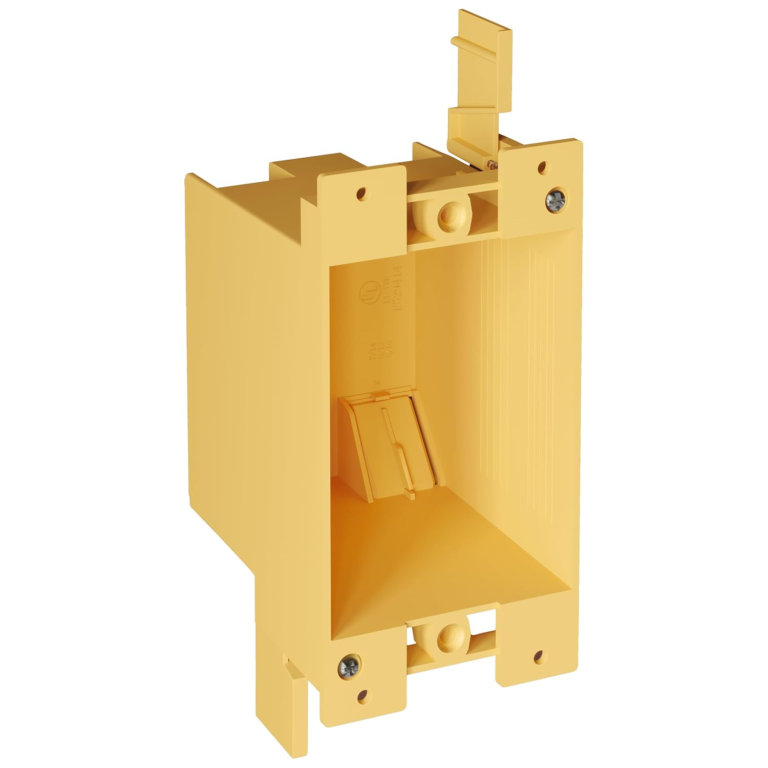 Inlight Single Gang Electrical Outlet Box, 14 Cubic Inch Junction Box, Old Work Box, UL Listed, 3-Pack, IN-0501-4-3 - Image 2