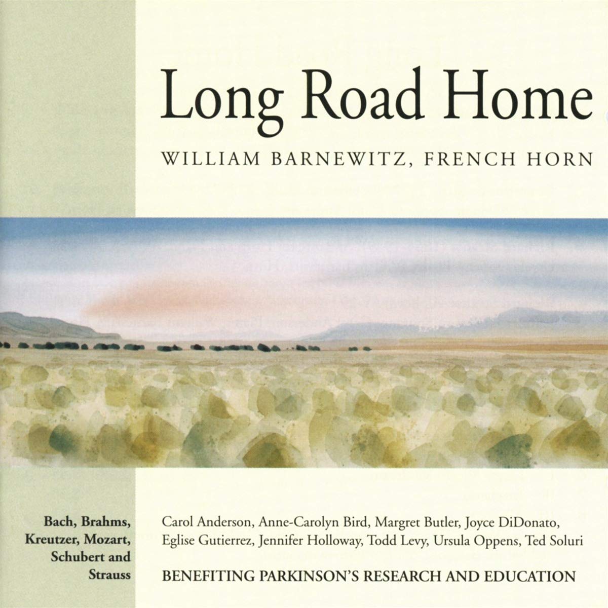 Long Road Home: Works by J S Bach, Brahms, Kreutzer, Mozart, Schubert, R Strauss