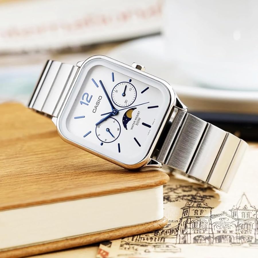 Amazon.co.jp: カシオ メンズウォッチ - MTP-M305D-7AVDF ホワイト