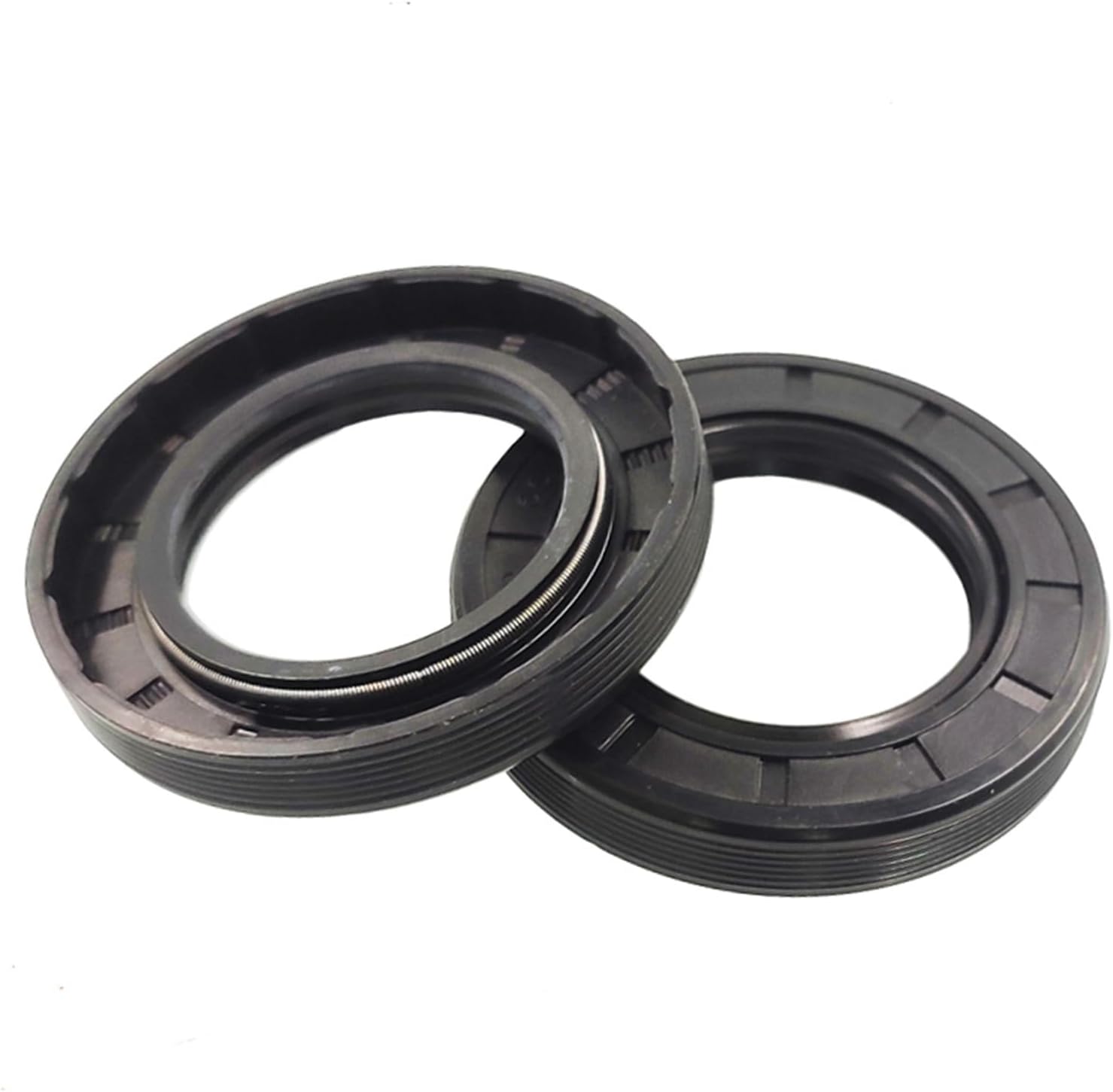 Amazon.co.jp: ブラック NBR TC/TG4 スケルトン オイル シール リング ID: 47mm OD: 60mm ...