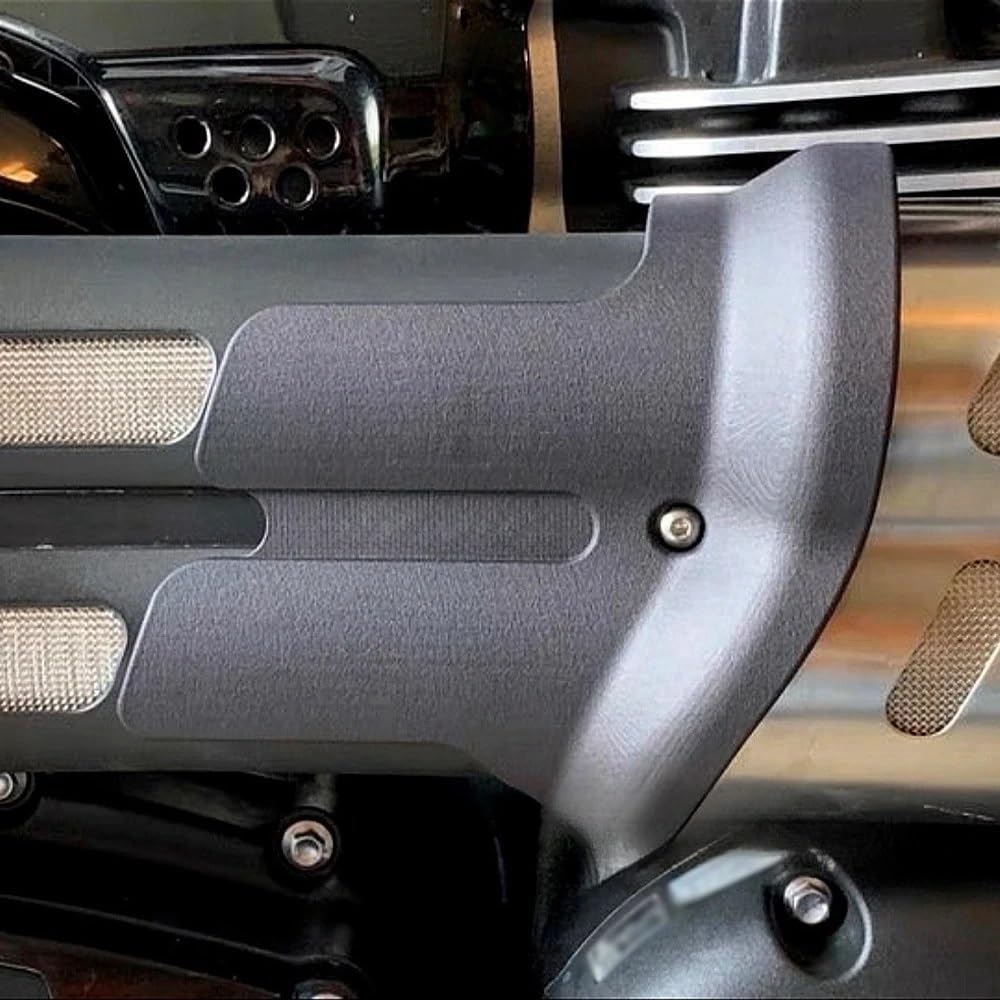 Cubierta Calor Silenciador Accesorios para Motocicleta Protector Tubo Escape Cubierta Protectora contra El Calor Antiescaldado para Scrambler 1200