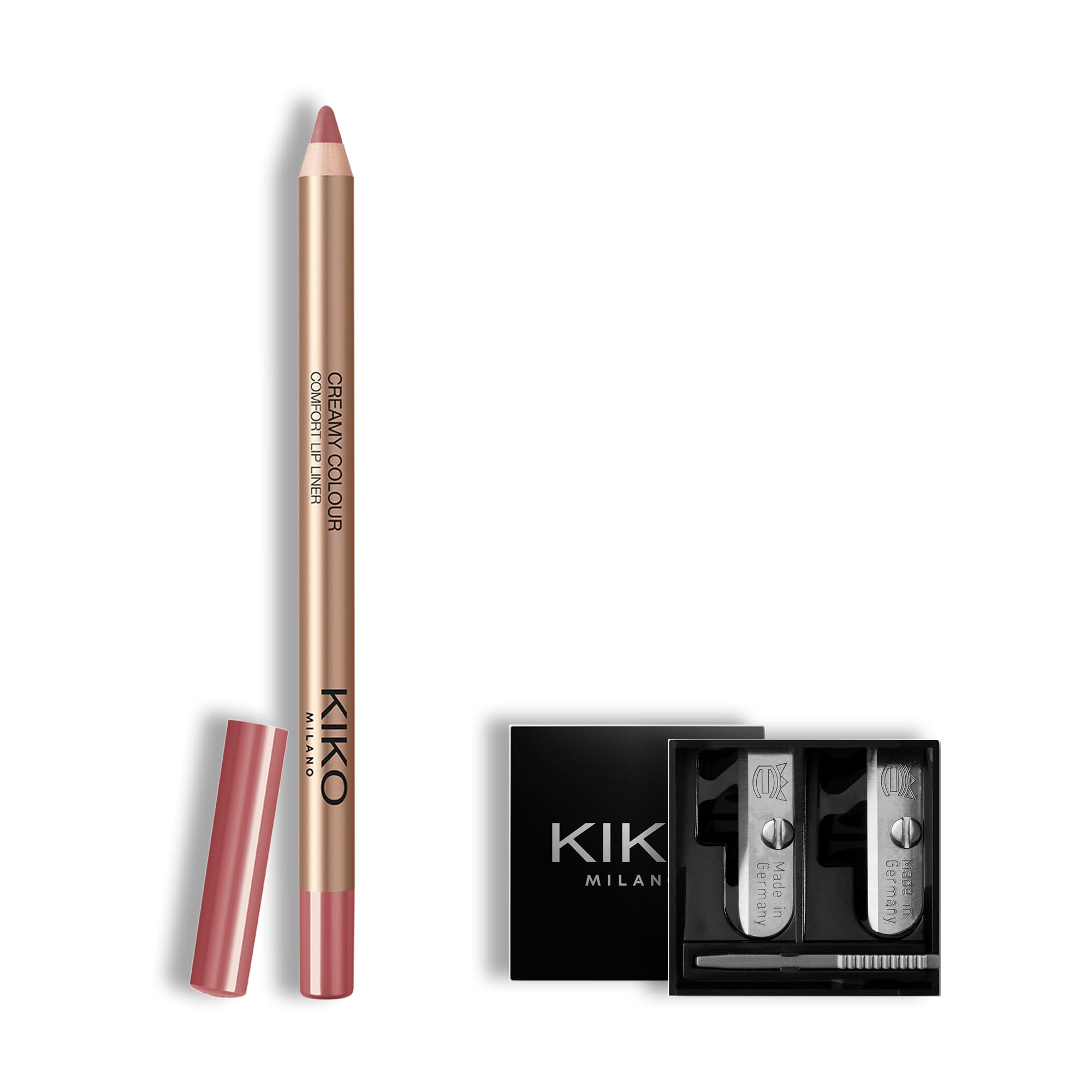 KIKO Milano Essential Set | Creamy Comfort Lip Liner 05 & Double Sharpener