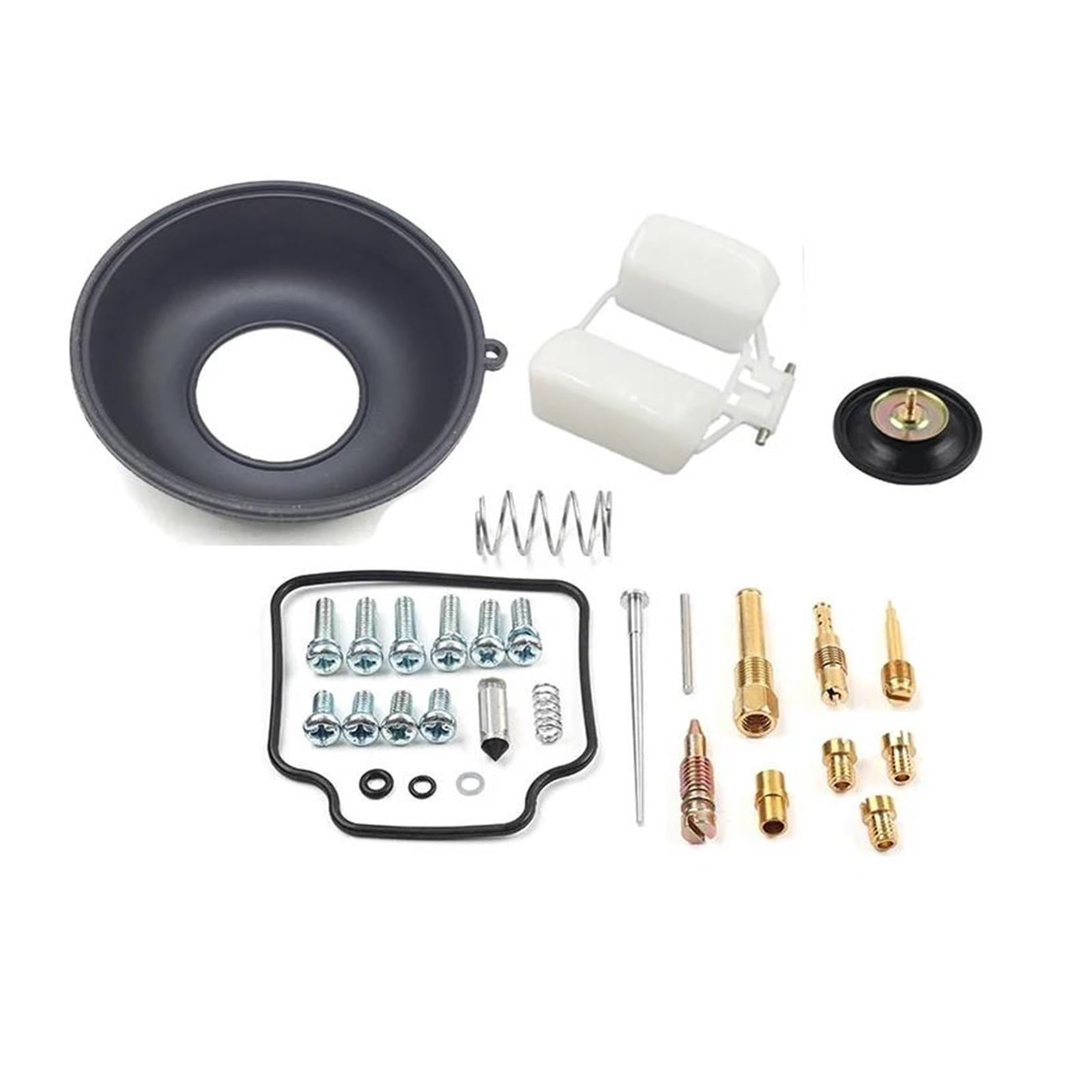 Fdhsdrysh Style C Carburetor Repair Kit For Nx650 Xr650 Dominator Xr650l Float Needle Valve Gasket Air Screw Vacuum Diaphragm(Style C)