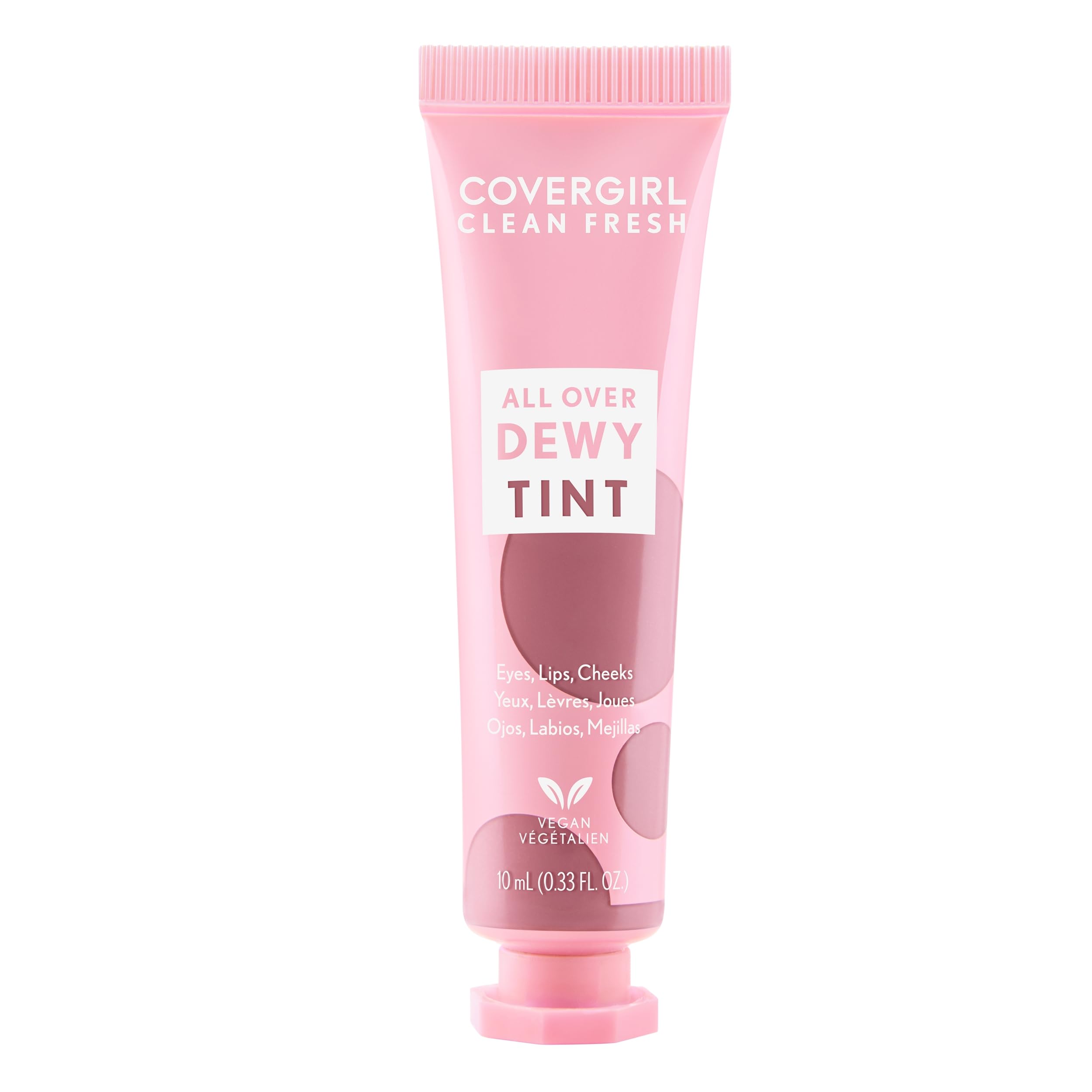 Covergirl Clean Fresh Dewy Tint 300 Mauvy Kiss, 3-in-1 Tint, Blendable Color For Eyes, Lips & Cheeks, 0.33 fl oz (Pack of 1) 300 Mauvy Kiss 0.33 Fl Oz (Pack of 1)