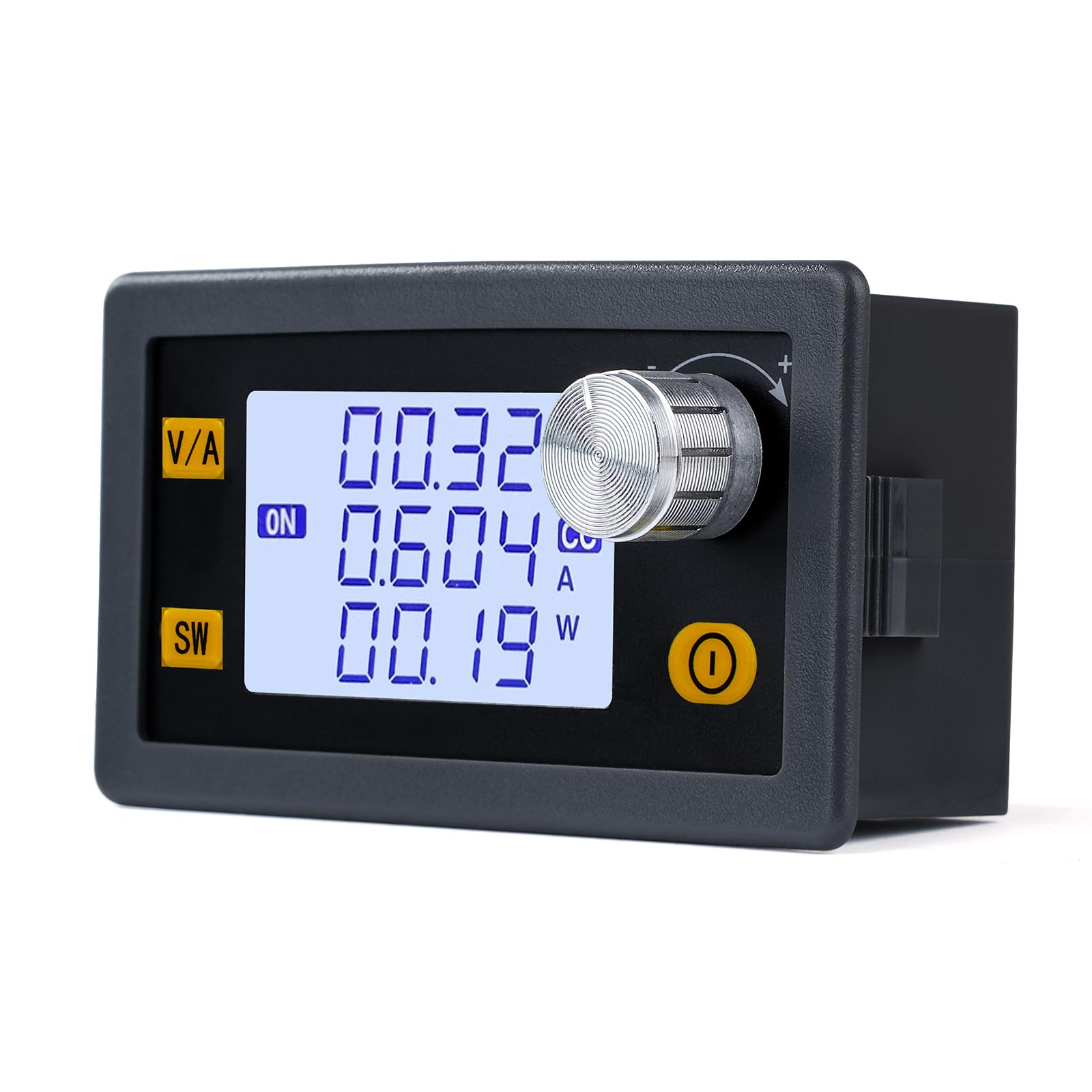 DEWIN Aufwärtswandler, DC 6-36 V auf 0,6-36 V 80 W 5 A Aufwärtswandler Abwärtswandler mit LCD-Anzeige
