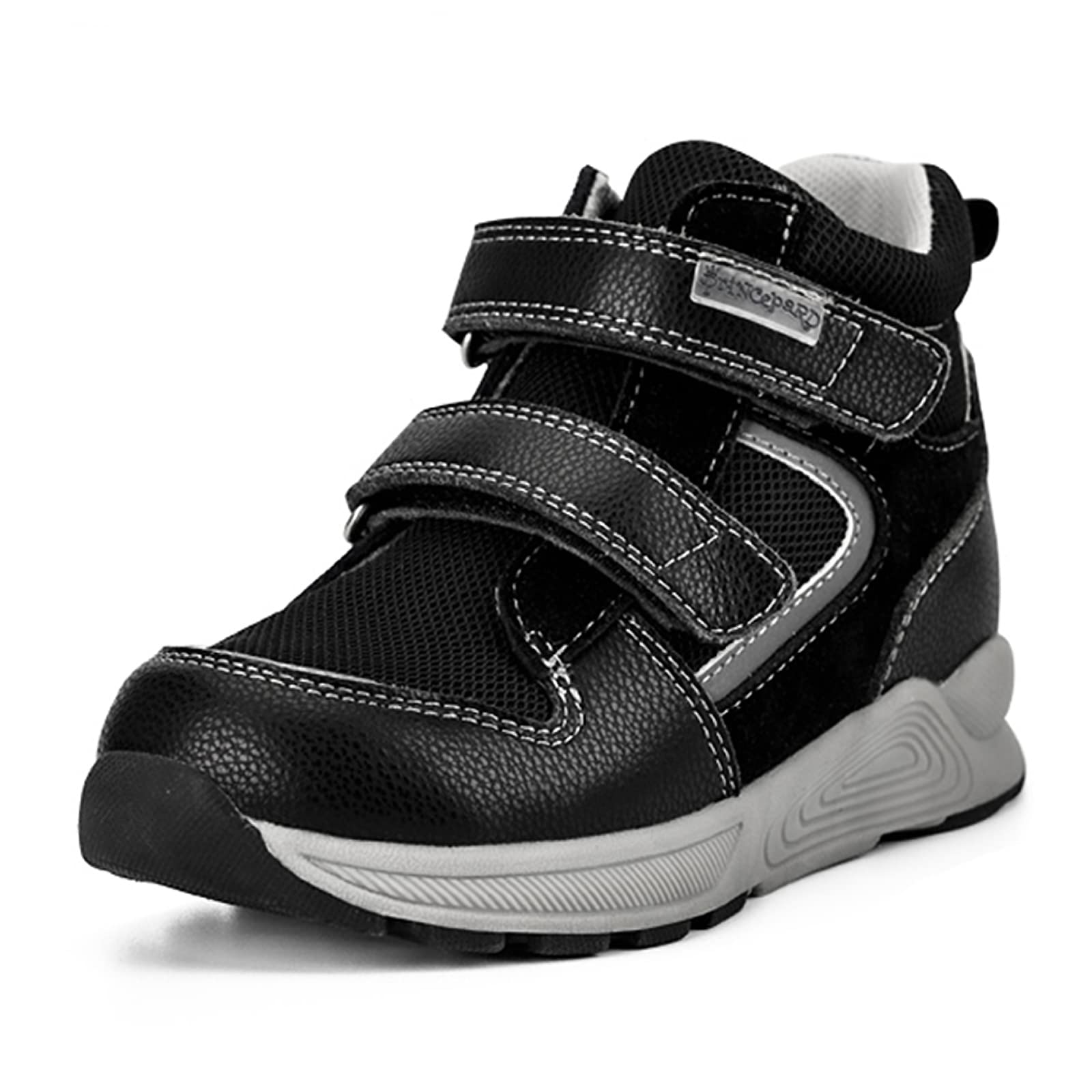 Zapatos ortopédicos para niños pequeños,Zapatillas Altas Informales con Soporte para el Arco y el Tobillo,Suelas Antideslizantes,mejoran los pies Planos y el pie en valgo/varo de los niños