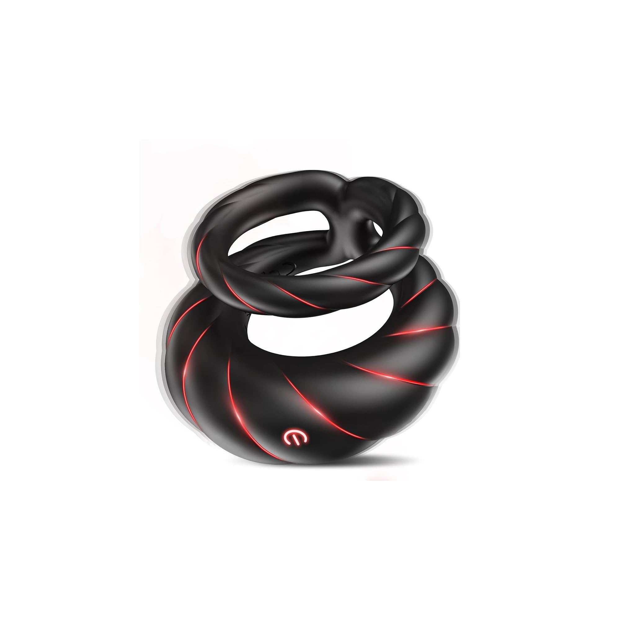 Vibrating Cock Ring Sex Toys for Men - Penis Ring Vibrator with 10 Vibrations Adult Male Sex Toy