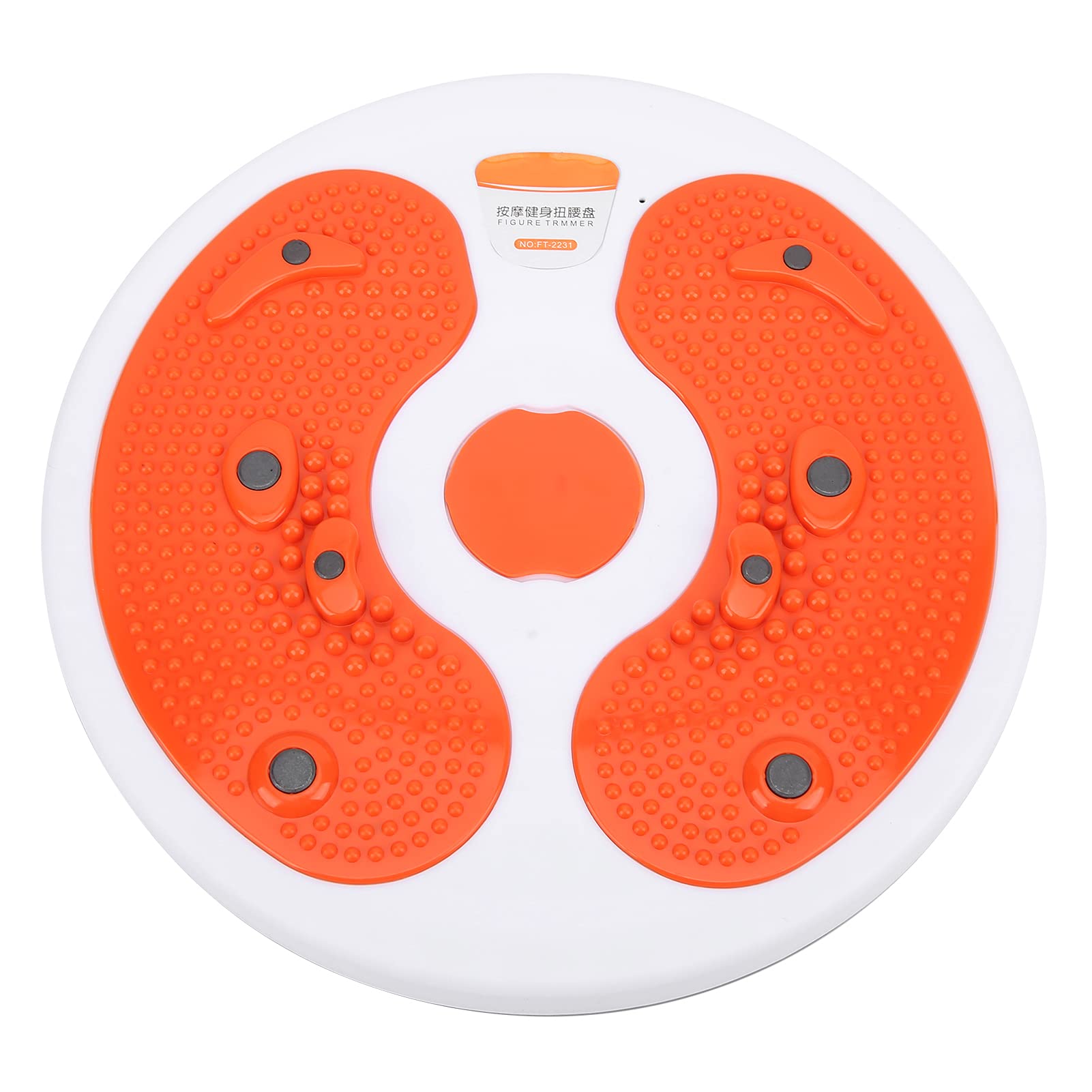 Dispositivo Fitness Twisting Waist Disc con Particelle Magnetiche per Massaggio per un'Efficace Riduzione del Grasso Addominale, Tavola Rotante per Allenamento a Casa Ideale