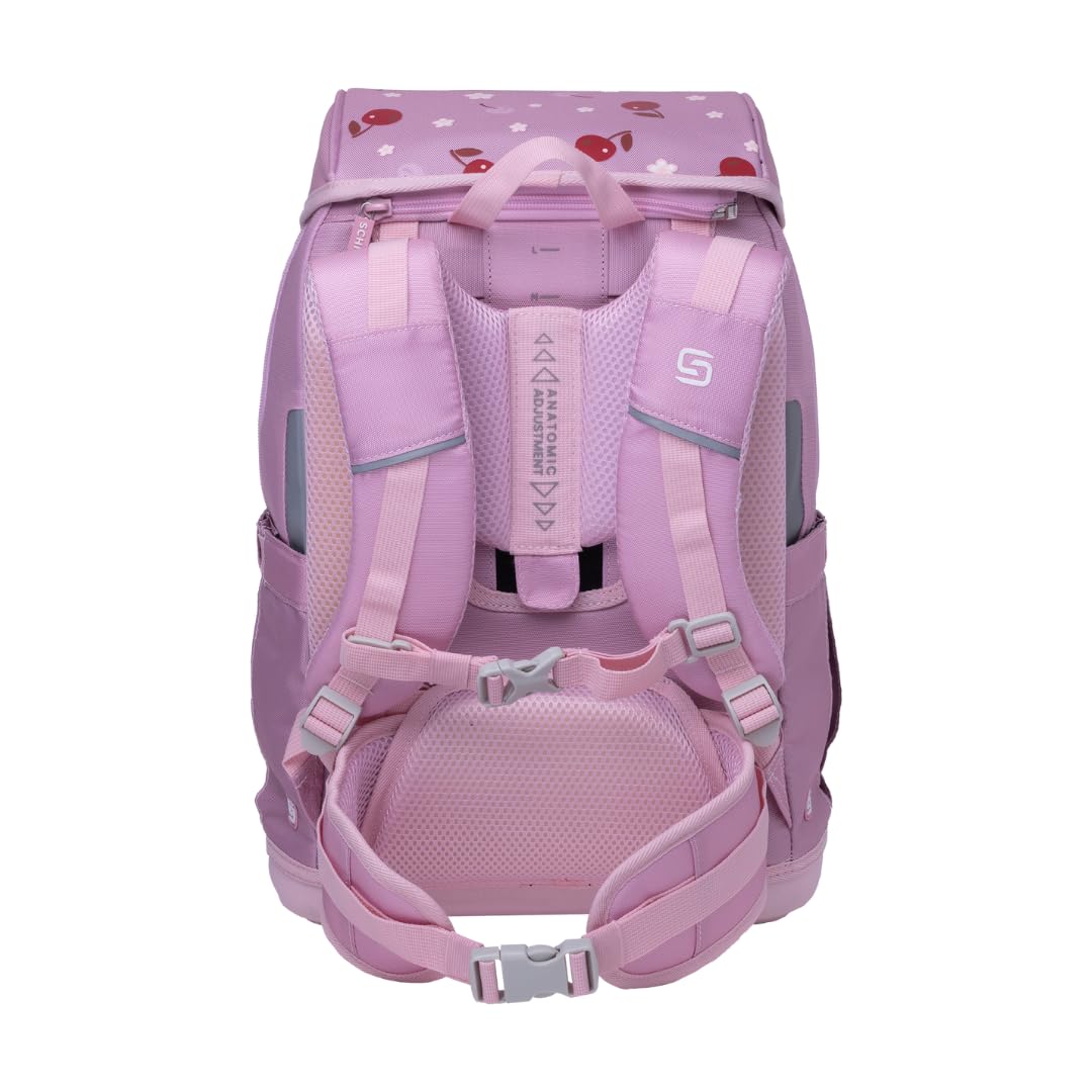 Schneiders Ergoplus Mädchen Schultasche Cherry Pop
