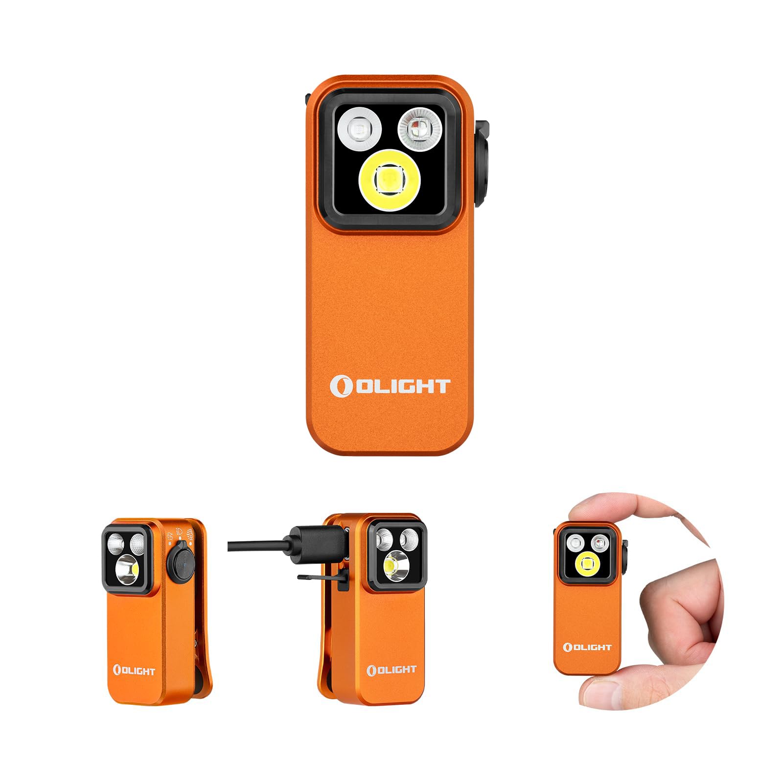 Amazon.com: OLIGHT Oclip Pro S Rechargeable EDC Clip-on Flashlight