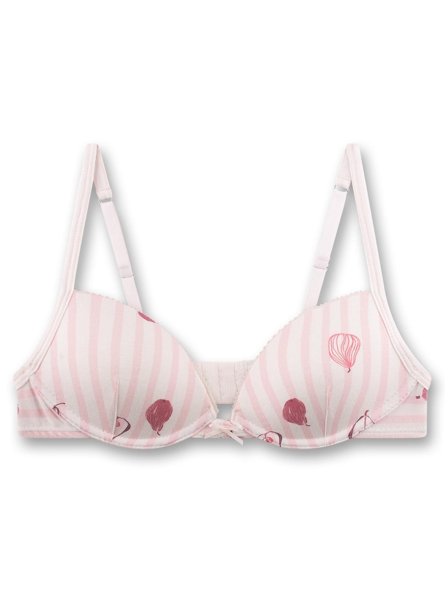 Sanetta Mädchen-BH Soft-Cup rosa Birne | Bequemer und angenehmer Soft Cup BH ohne Bügel für Mädchen aus Baumwoll-Modal-Mix.