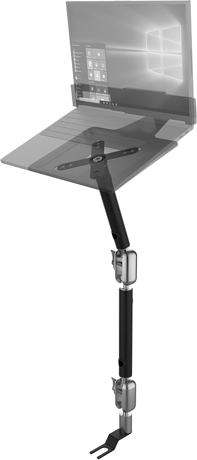 CTA Digital Vehicle Mounting Base – Drill-Free Vehicle Mounting Base with VESA Plate (ADD-AUTSAM), Black