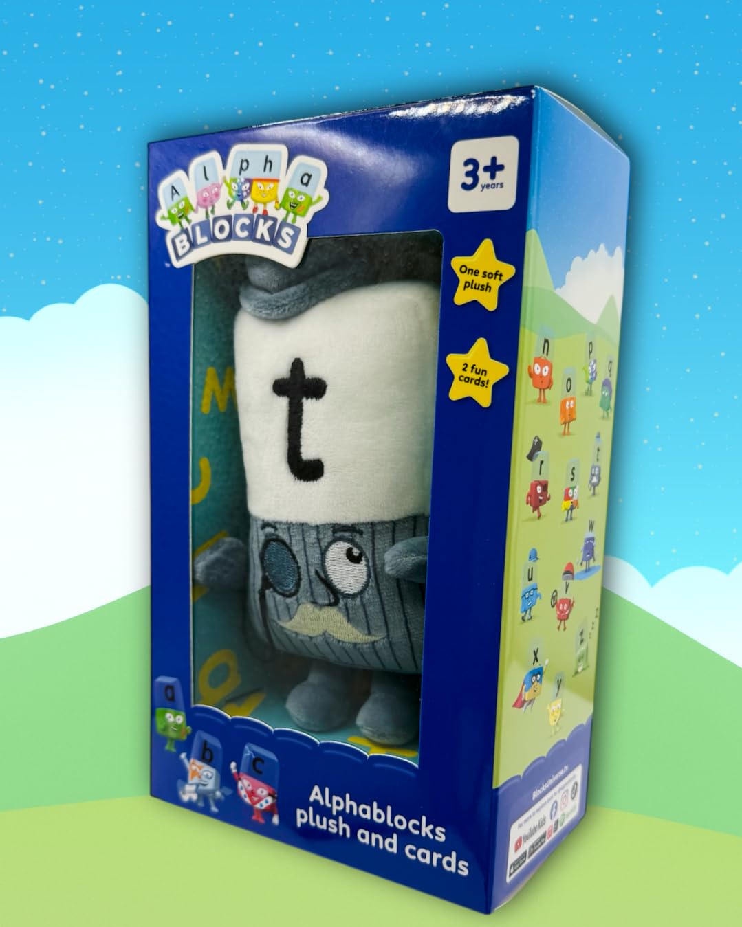 Antertoys Alphablocks Plush & Cards (Alphablocks T)