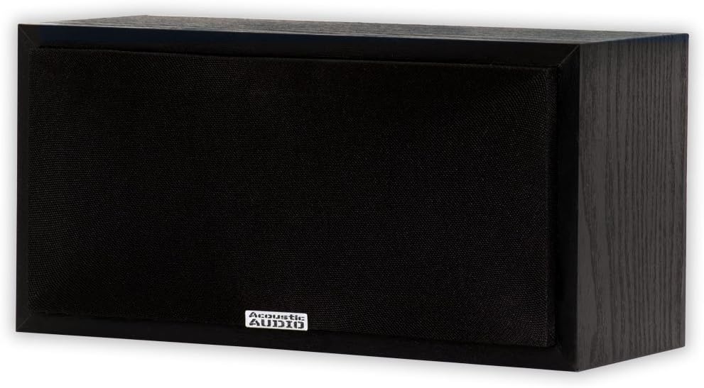 PSC-32 Center Channel Speaker 125 Watt 2-Way Home Theater, Black