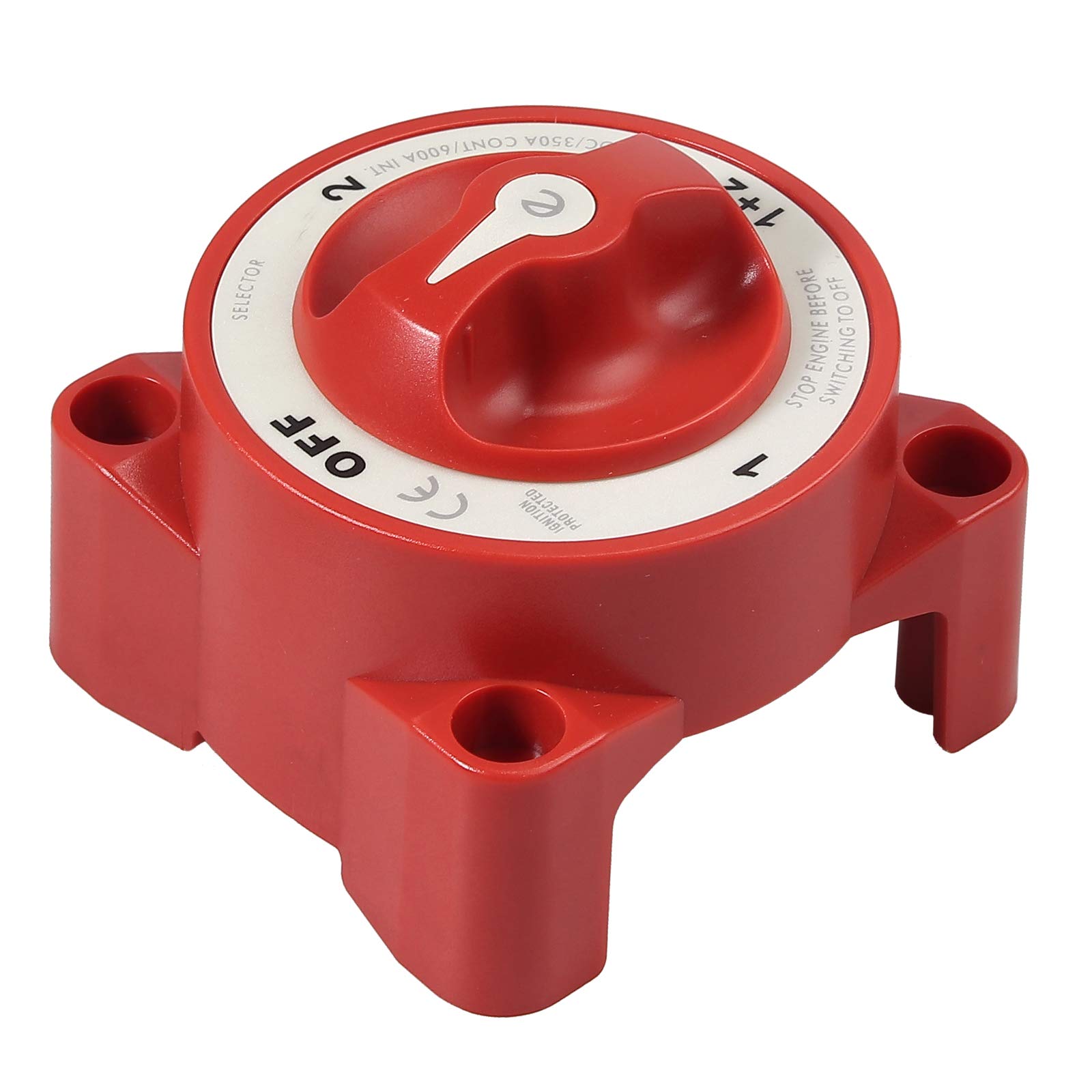 Proster Dual Battery Isolator Marine Switch 4 Position 350 Amp 12V