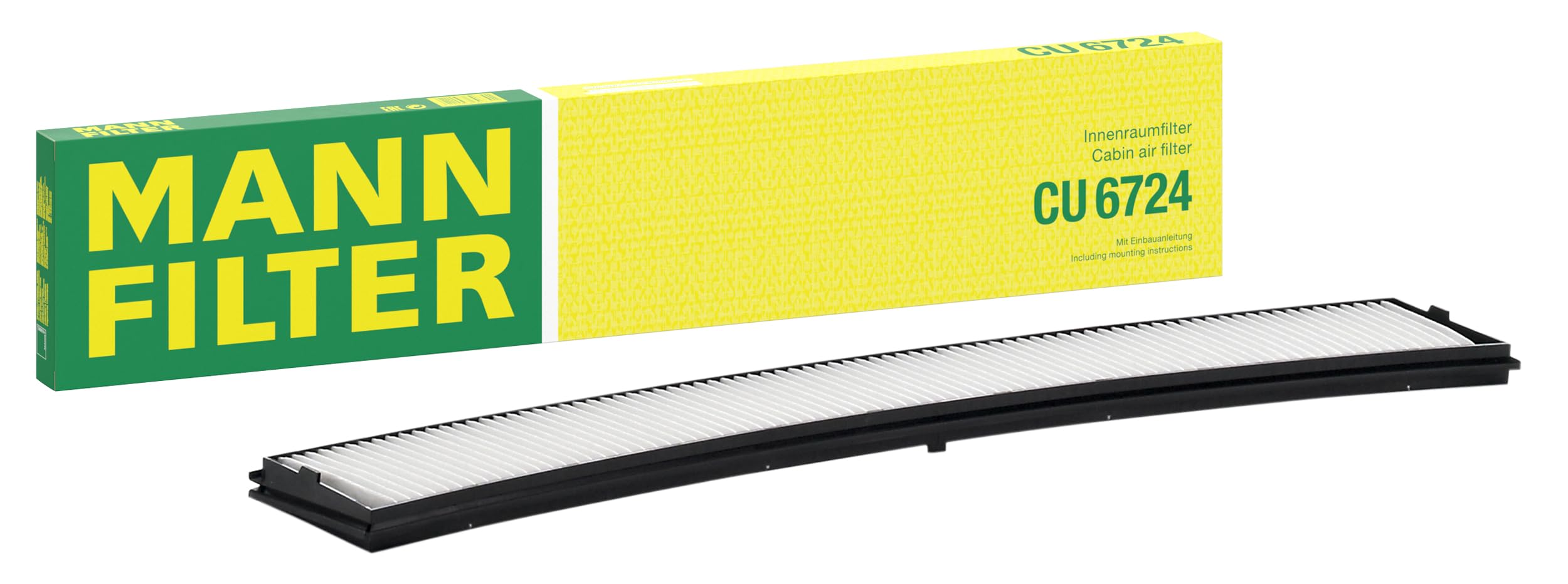 Mann-Filter CU 6724 Cabin Filter for select BMW models
