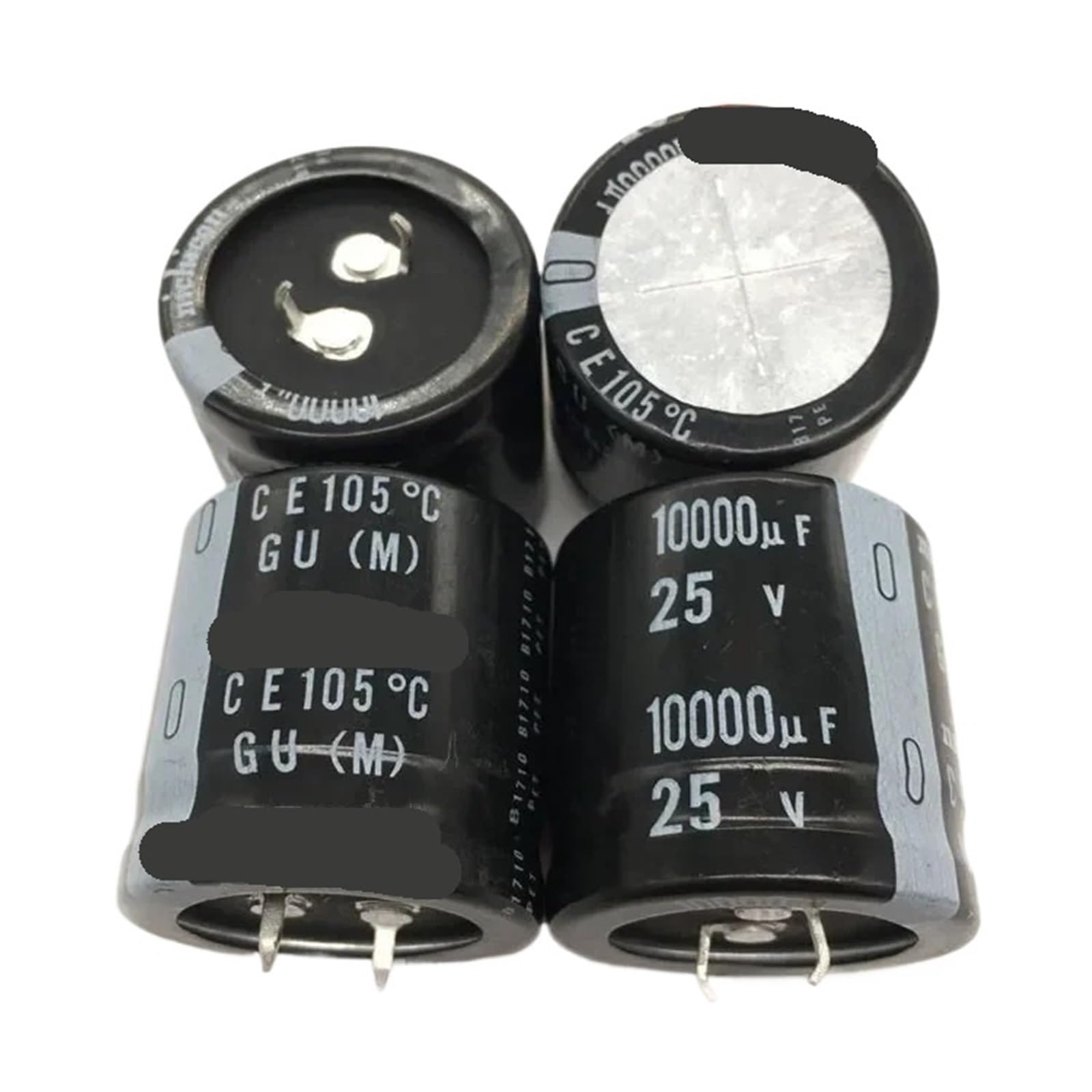 Condensateur encliquetable 10000 uf 25 V 30 x 30 mm (2 pièces/10 pièces)(2PCS)