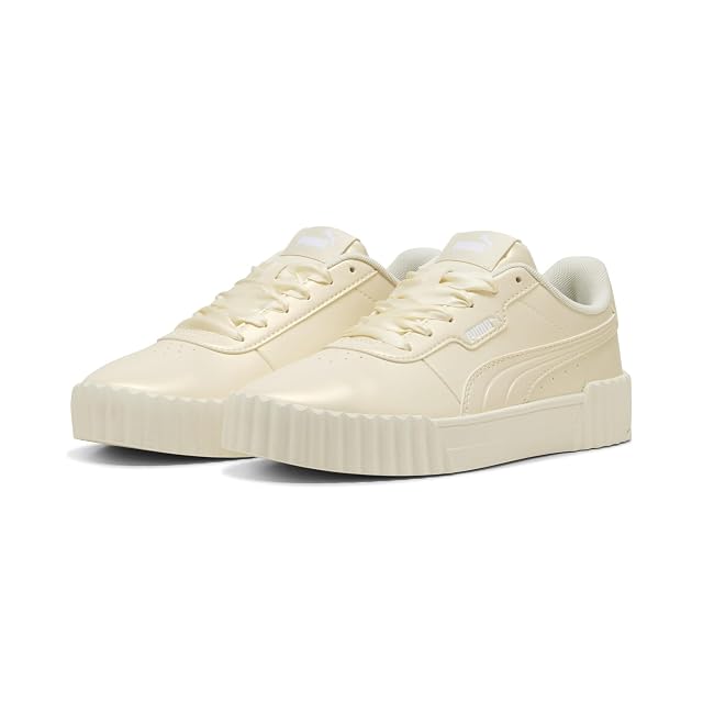Puma Damskie buty Carina 3.0 Perla Sneaker, Alpine Snow-Warm White, 38 EU