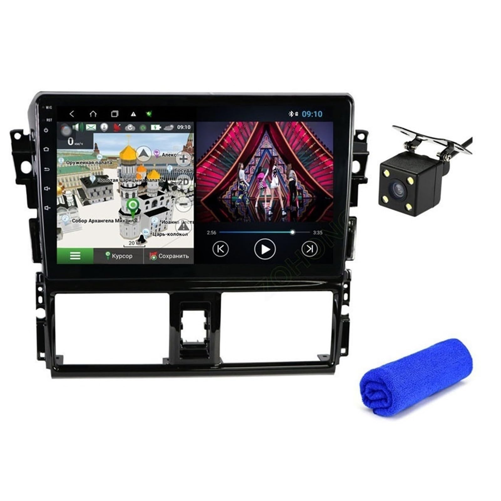 DSP 4G dla Android 10 samochodowy multimedialny odtwarzacz DVD