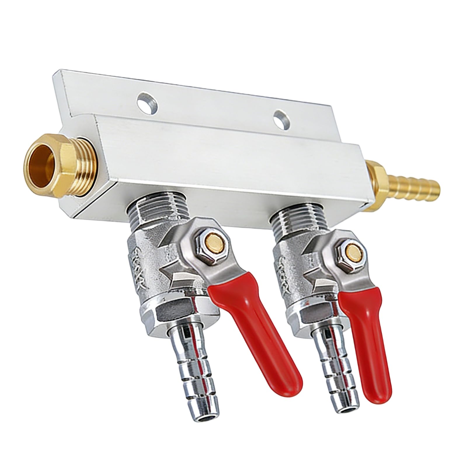 Sturdy Metal CO2 Distributor for Beverage Dispensing and Carbonation Control Metal Distributor